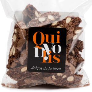 Quinyolis de chocolate y almendra